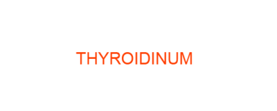 THYROIDINUM Homeopathic Medicine uses Symptoms and MATERIA MEDICA