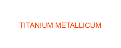 TITANIUM METALLICUM Homeopathic Medicine uses Symptoms and MATERIA MEDICA