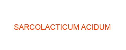 SARCOLACTICUM ACIDUM: Homeopathic Medicine Uses, Symptoms, Treatment | Materia Medica Guide
