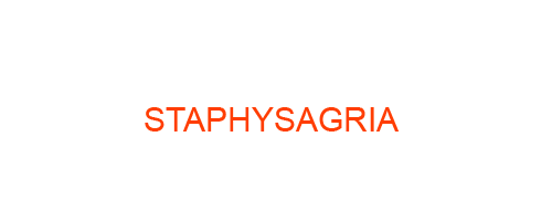 STAPHYSAGRIA: Homeopathic Medicine Uses, Symptoms, Treatment | Materia Medica Guide