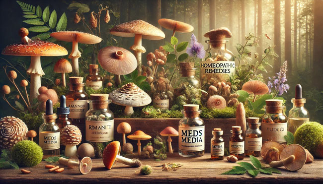 Homeopathic Remedies Derived from the Fungi Kingdom